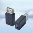 thumbnail image 2 of WINDLAND Female USB 2.0 to Type C Conversion Adapter OTG Function 5V/3A Power Delivery, 2 of 8