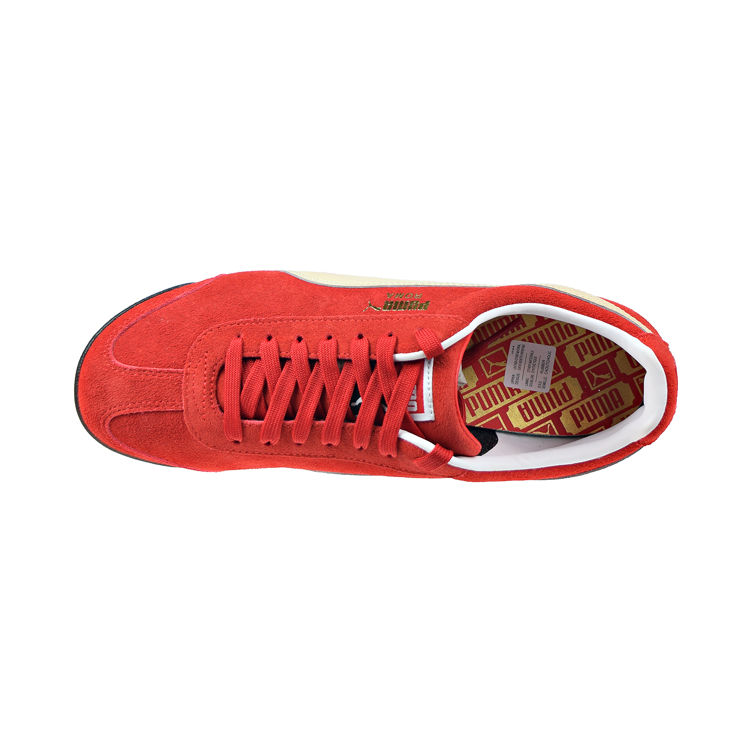 Puma Roma Suede Men's Shoes High Risk Red/Summer Melon 365437-13 - image 5 of 6