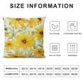 thumbnail image 5 of GOSMITH  Sunflower Pillow Cover, Home Sweet Home Reversible Throw Pillow Case, Sunshine Decoration for Home Sofa Couch Bed, Thanksgiving Gifts for Family Friend, 5 of 5