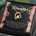 thumbnail image 5 of To My Daughter Braver Stronger and Smarter Forever Necklace w Message Card, 5 of 20
