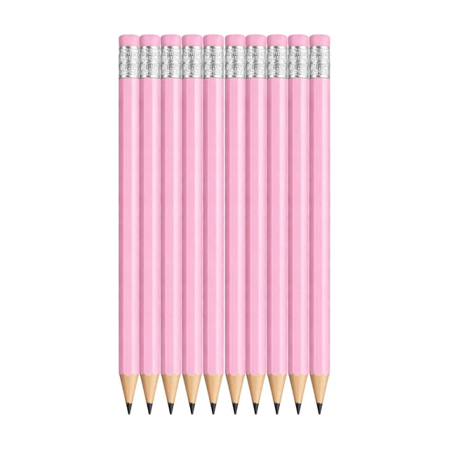 Candy Ribbon Eraser Topper Pencils for Drawing, Sketching, and Writing – Multi-Function Wooden Pencils with Eraser Tops for Art, School, and Office Use
