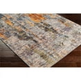 thumbnail image 3 of Surya Jefferson 31x87" Runner Modern Fabric Rug in Gray/Orange, 3 of 3