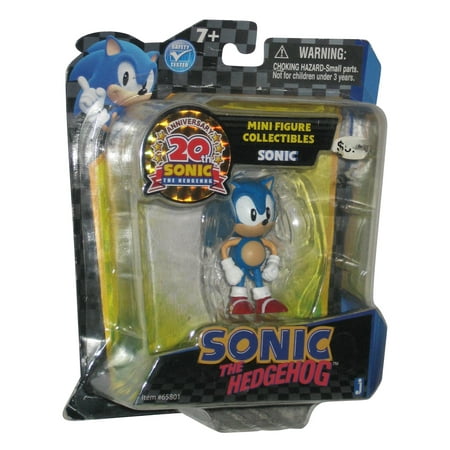 Sonic The Hedgehog 20th Anniversary Jazwares Action Figure 