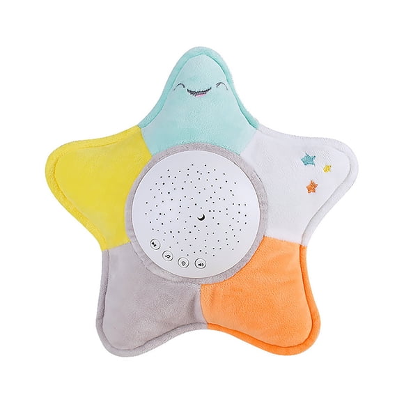 Musical LED Twinkle Star Stuffed Animals Creative Lullaby Light up Soft Singing Pillow Plush Toys Accompany Kids Glow at Night Birthday for Girls Toddlers, 10 inch