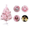 thumbnail image 1 of Tabletop Christmas Tree Artificial Home Decor LED Light Christmas Trees Set for DIY Room Party  Decoration, 1 of 9