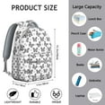 thumbnail image 6 of "Fashionable Butterfly Themed Backpack - Roomy College Bookbag with 15.6 Inch Laptop Pocket, Durable Material, Comfortable Straps, Trendy School Bag", 6 of 6