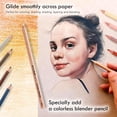 thumbnail image 4 of Set de lápices de colores KALOUR PDAS 36 Skin Tones con lápiz mezclador, 4 of 7