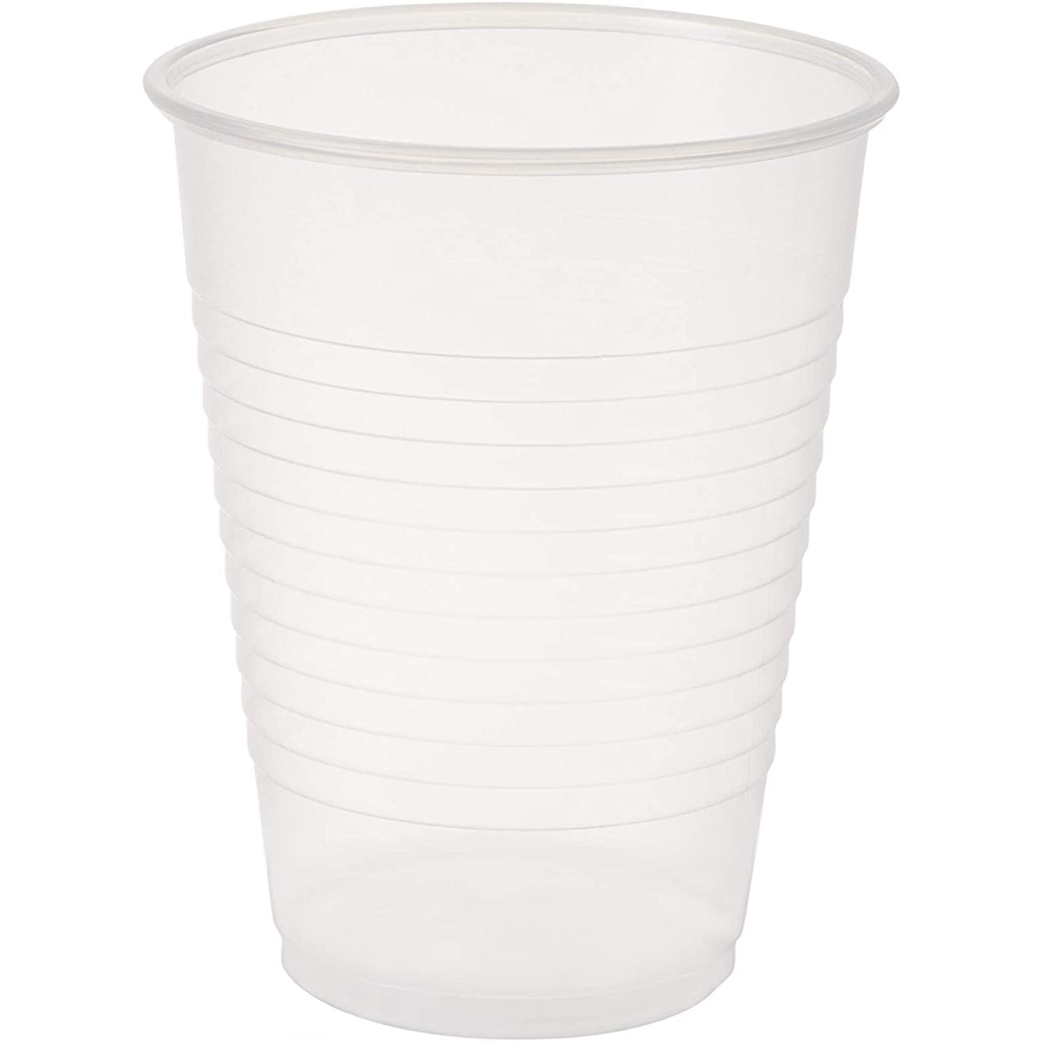 Exquisite Clear Heavy Duty Disposable Plastic Cups, Bulk Party Pack, 12 ...