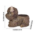 thumbnail image 3 of Xihbxyly Maceta de Vaca, Bonito Diseño de Resina, Resistente Al Agua, Multifuncional para Decoración Interior y Exterior, Ideal para Suculentas, Ideal Como Regalo. Tamaño: 13,8 X 10,3 X 10,4 Cm., 3 of 7