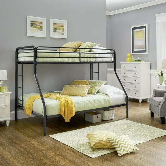 Weston Home Elise Twin over Full Metal Bunk Bed, Multiple Colors
