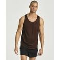 thumbnail image 2 of 5 Pack: Men's Mesh Y-Back Muscle Tank Top - Gym Workout & Bodybuilding Fitness (Available in Big & Tall), 2 of 6