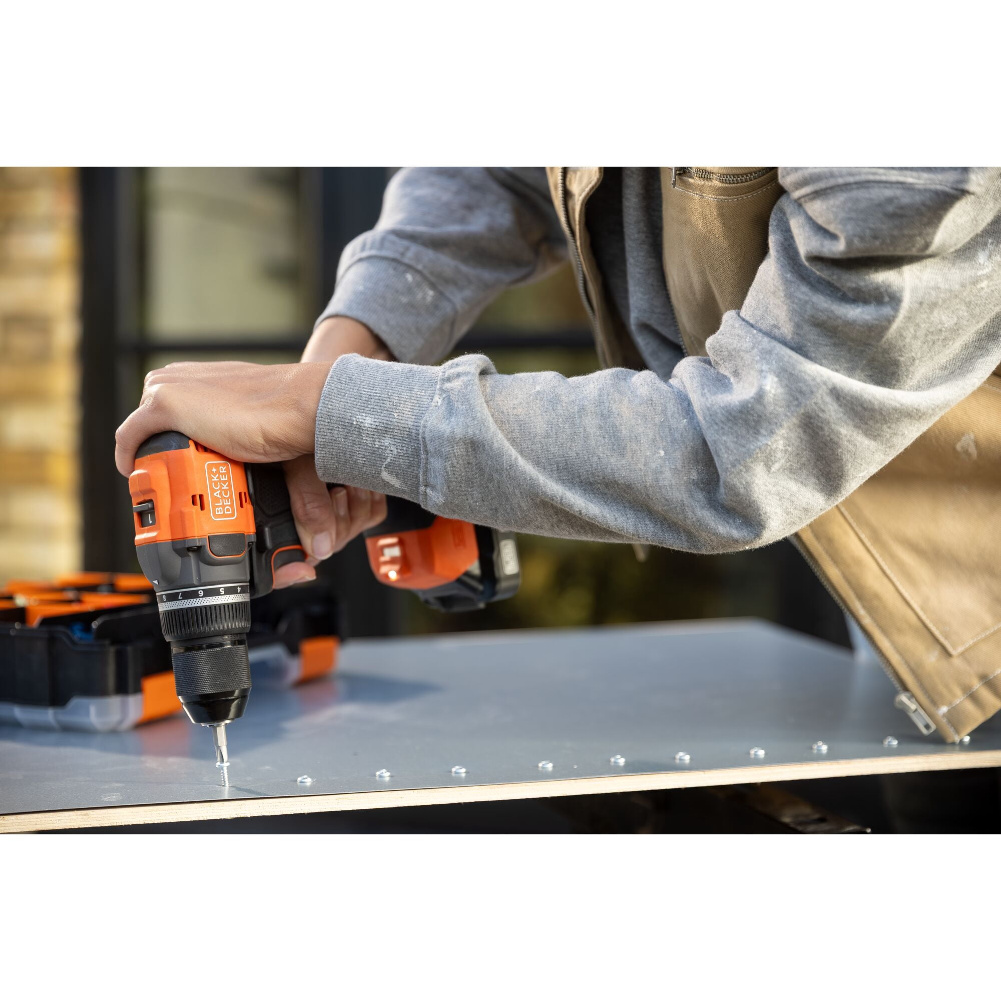 BLACK+DECKER 20V MAX* POWERCONNECT Cordless Brushless Drill/Driver and Impact Driver Combo Kit (Battery & Charger Included)