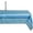 Blue Ocean, variant on Indoor/Outdoor Tabletop Collection Multi-use, Machine Washable, Striped, Table Runner, 14x72, Blue Ocean