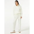 thumbnail image 4 of Free Assembly Women's Patch Pocket Sweatpants, 25” Inseam, Sizes XS-XXXL, 4 of 6