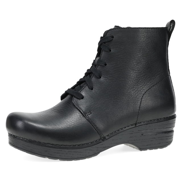 Bota Dansko Sigourney para Mujer con Cordones Negra Talla 7.5-8 M