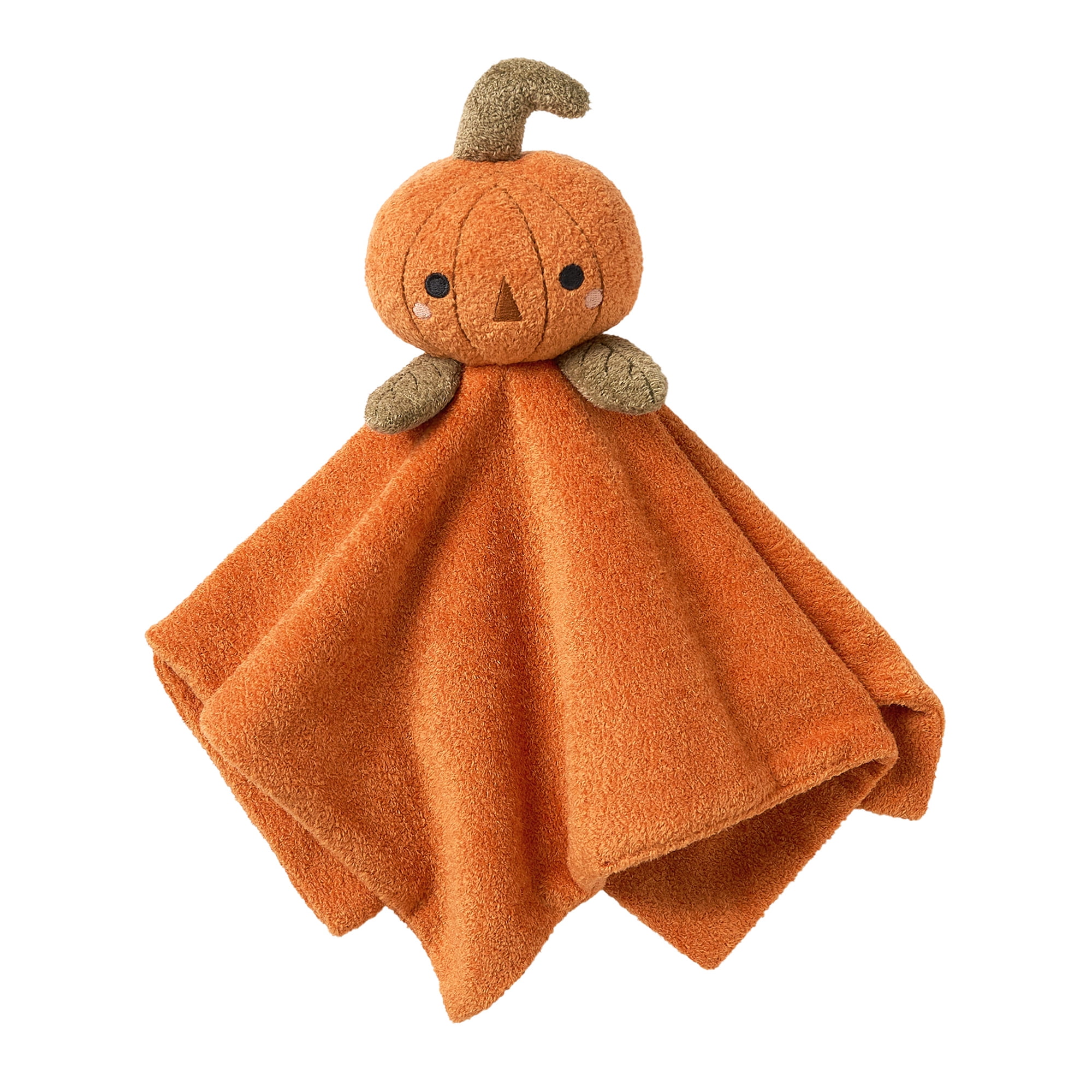 Modern Moments by Gerber Baby and Toddler Halloween Security Blanket, Pumpkin