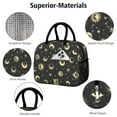 thumbnail image 4 of Lunch Bag Lunch Box for Women Reusable Insulated Lunch Bags,Water-Resistant Gothic Cooler Lunch Tote Bag, Large Capacity for Work Travel Picnic, 4 of 6