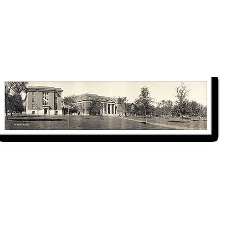 Historic Print, IA Des Moines College 1914 PHOTO, Width 7" x Length 36"