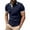 Navy, variant on Afdoent Men's Polo Shirts Male Shirt Short Sleeve Breathable Tennis Summer Leisure Sports Polo Shirts Casual Bussiness