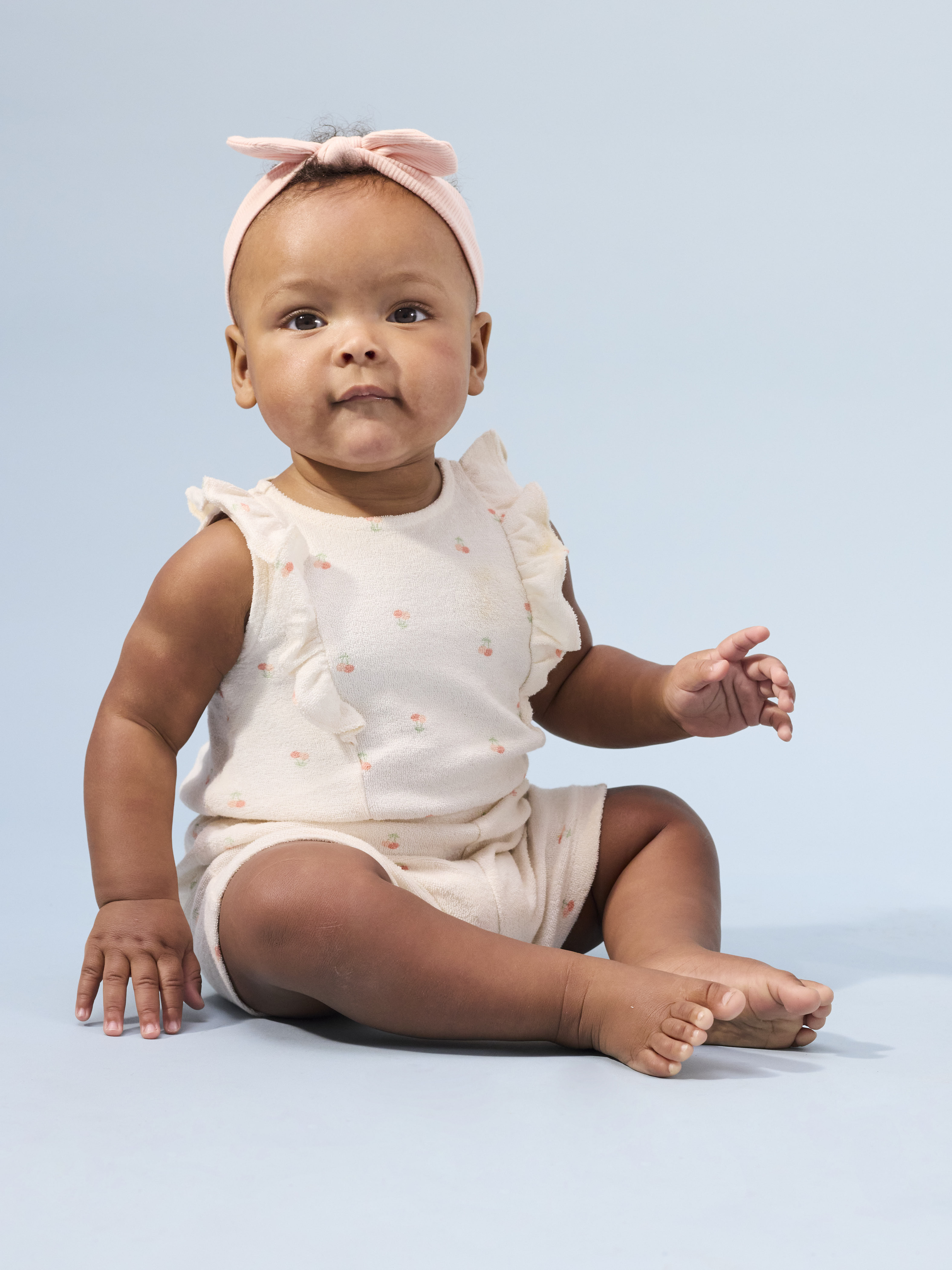 Little Star Organic Infant Girls 3PC Bundle Set, Sizes NB-24M