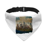 Big Apple New York Dog Bandana Collar