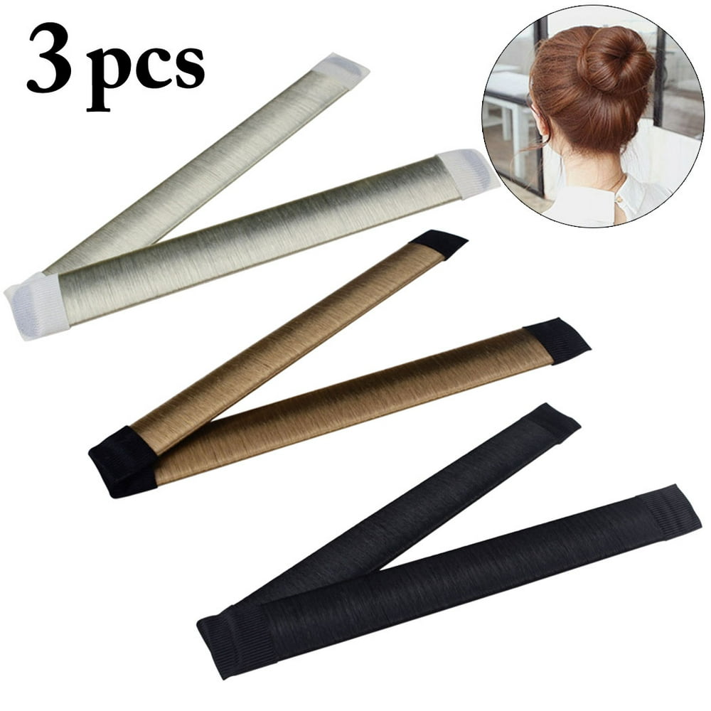 3PCS Hair Bun Maker Magic Hair Styling Tool Donut Bun Maker Hair Bun