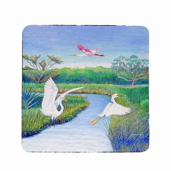 Betsy Drake Marsh Wings Coaster - Set of 4
