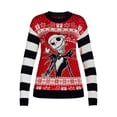 thumbnail image 5 of Nightmare Before Christmas Women’s Jack Skellington Sweater, Midweight, Sizes XXS-XXL, 5 of 5