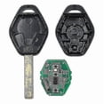 thumbnail image 3 of Ecusells 315lp / 315mhz /433mhz /868mhz 3b Remote Key With Pcf7953 Id46 Chip For Bmw Cas2 5 Series E46 E60 E83 E53 E36 E38, 3 of 5
