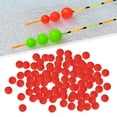 thumbnail image 4 of 100x Flotteurs de Pêche Professionnels Couleur Vive Rouge 6.0mm, 4 of 10