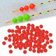 thumbnail image 4 of 100x Dia 6/7/8.3mm pesca flotante Bobber pesca Bobbers accesorios flotante herramienta fluorescente pesca flotador , rojo 6,0 mm rojo 60 mm Macarena flotadores de pesca, 4 of 8