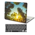 thumbnail image 1 of KSK KAISHEK Hard Shell Case Cover Compatible Old Version MacBook Air 13 inchs 2010/2013/2014-2017 A1369 & A1466 + Black Keyboard Cover, Blue series A 0267, 1 of 5