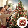 thumbnail image 3 of KCEHTA 50PCS Christmas Ball Ornaments Mixed Colors Shatterproof Christmas Tree Ball Ornaments 1.57" Plastic Christmas Balls Christmas Tree Hanging Decorations Indoor Home Party Decor, 3 of 7