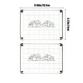 thumbnail image 3 of Elainilye Folding Camping Table, Portable Dining Cutting Board, Odor Free Storage for Outdoor Picnic Accessories, 3 of 8