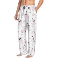 thumbnail image 6 of Pofeuu Cute Poodle Dog Print Men's Pajama Pants, Soft Lounge Pajama Pants with big pockets for Men Plaid Pj Bottoms-XX-Large, 6 of 6