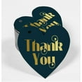 thumbnail image 2 of Inkdotpot Real Gold Foil Thank You Bridal Shower-Baby Shower-Retirement-Wedding-Birthday Tags Favor Hang Paper Tags 100 Pieces, 2 of 8