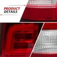 thumbnail image 4 of For Chevy Silverado/GMC Sierra 1999-2002 LED Tube Tail Lights Brake Lamps Pair, 4 of 4