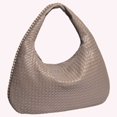 thumbnail image 4 of Bolso Mano Trenzado para Mujer Bolso Informal Suave Bolso Ligero (color Arena), 4 of 5