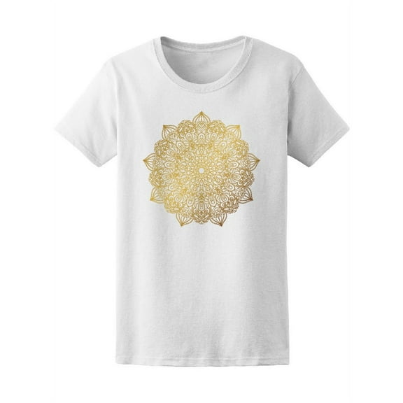 Arabic Vintage Gold Mandala Women's Tee - Image by Shutterstock