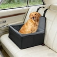 thumbnail image 7 of Portable Puppy Dog Car Seat, Dog Booster Seat for Small Dogs (Up to 20 lbs) - Portable Puppy Car Seat with Thick Cushion and Storage Pockets, 7 of 7