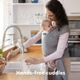Cuddlebug Baby Wrap HandsFree Carrier Wrap Baby Carrier Newborn to