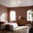 thumbnail image 3 of Kichler Malen 20" Wide Classic Pewter Drum Ceiling Light, 3 of 9
