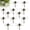 10 PC, variant on 10PCS Dragonfly Clip Bug Repellent - Realistic 3D Fake Dragon Flies with Clip, PVC Outdoor Decor for Garden Camping Fishing. Attach to Hat Backpack Stakes, Yard Patio Decorative Use