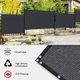 thumbnail image 4 of Malla de privacidad para cerca mychoiii 183 x 30 m negra, 90% de bloqueo, 4 of 7