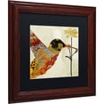 thumbnail image 2 of Trademark Fine Art "Hummingbird Brocade III" Canvas Art by Color Bakery Black Matte, Wood Frame, 2 of 4