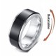 thumbnail image 1 of Anti Stress Anxiety Fidget Spinner Couple Rings For Lovers Rotating Stainless Steel Wedding Band Knuckle Rings Jewelry Anillo, 1 of 5