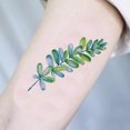 thumbnail image 4 of 20 hojas de tatuajes temporales pegatinas de estilo mixto tatuajes temporales para mujeres niñas o adultos, 4 of 6
