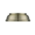 thumbnail image 2 of 2 Light Flush Mount in Classic Style 4.25 inches High By 14 inches Wide-Chrome Finish-Black  Shade Color Bailey Street Home 170-Bel-4159401, 2 of 9