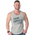 thumbnail image 5 of Shine Embrace Autistic Awareness Tank Top T Shirts Men Women Brisco Brands S, 5 of 6