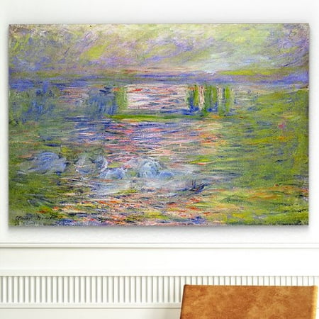 Red Barrel Studio Charing Cross Bridge Painting Print On Wrapped Canvas